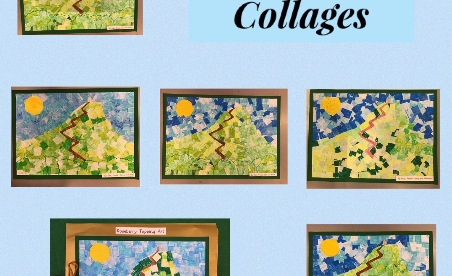 Image of Roseberry collages! 