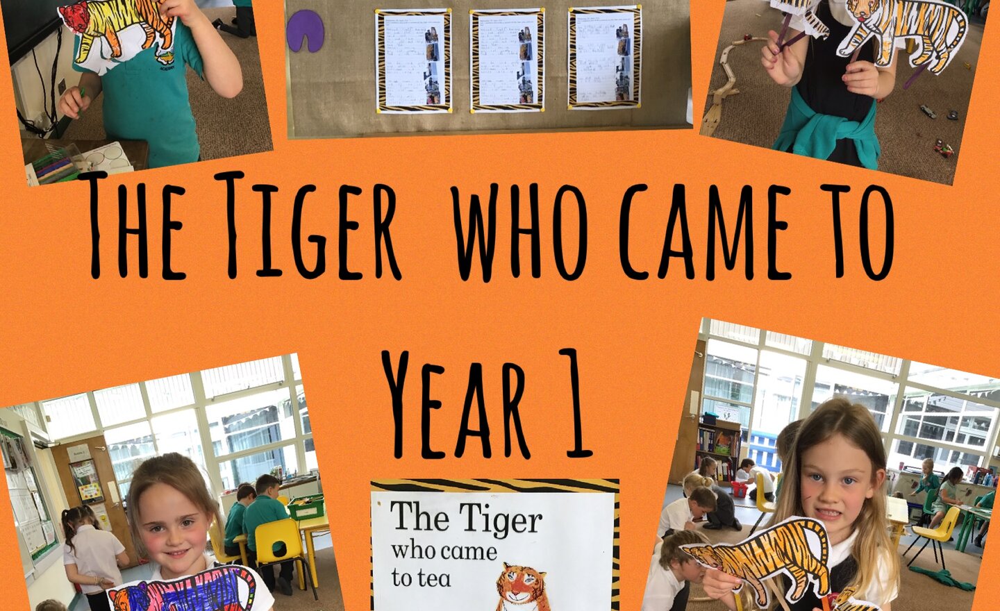 Image of The Tiger who came to Year 1