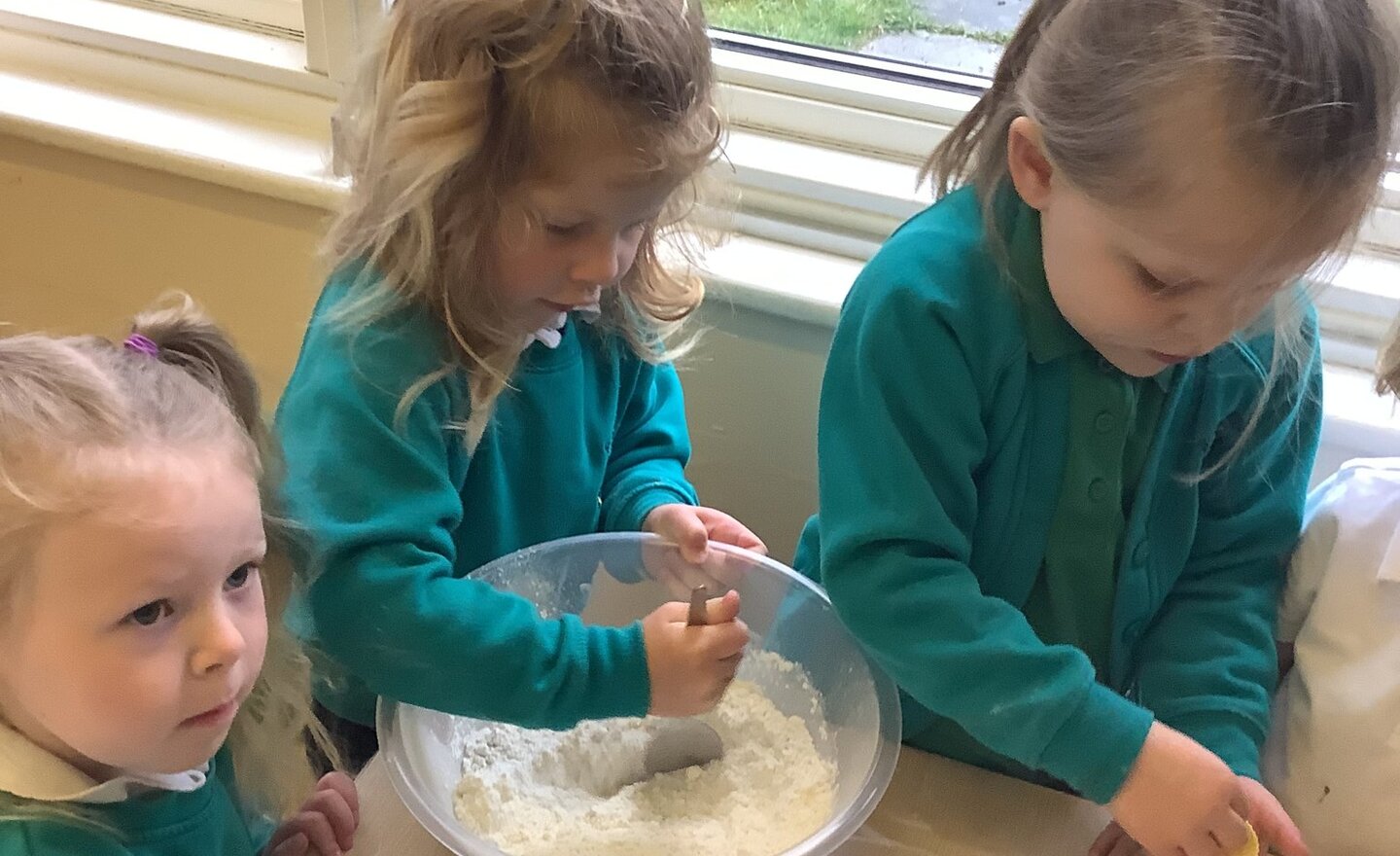 Image of Making our own playdough 