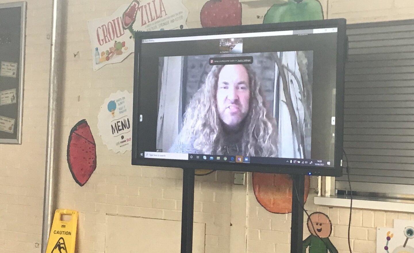 Image of There's a Viking in our school!