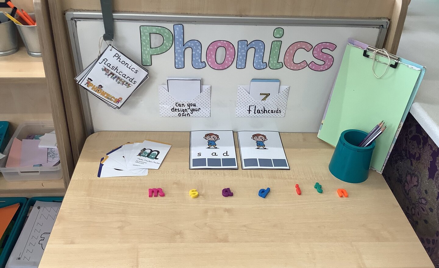 Image of Our new phonics area!