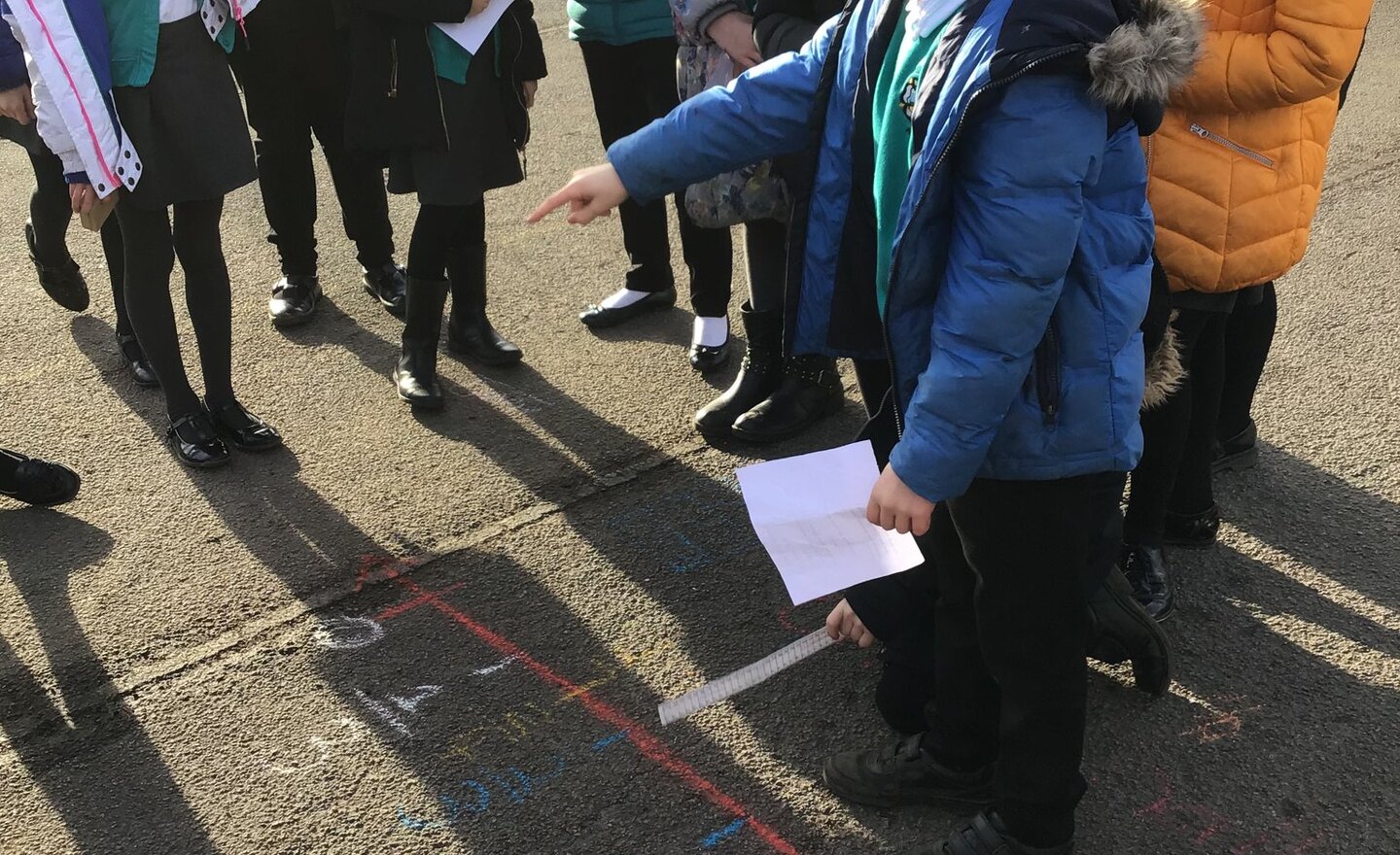 Image of Fractions on the playground!