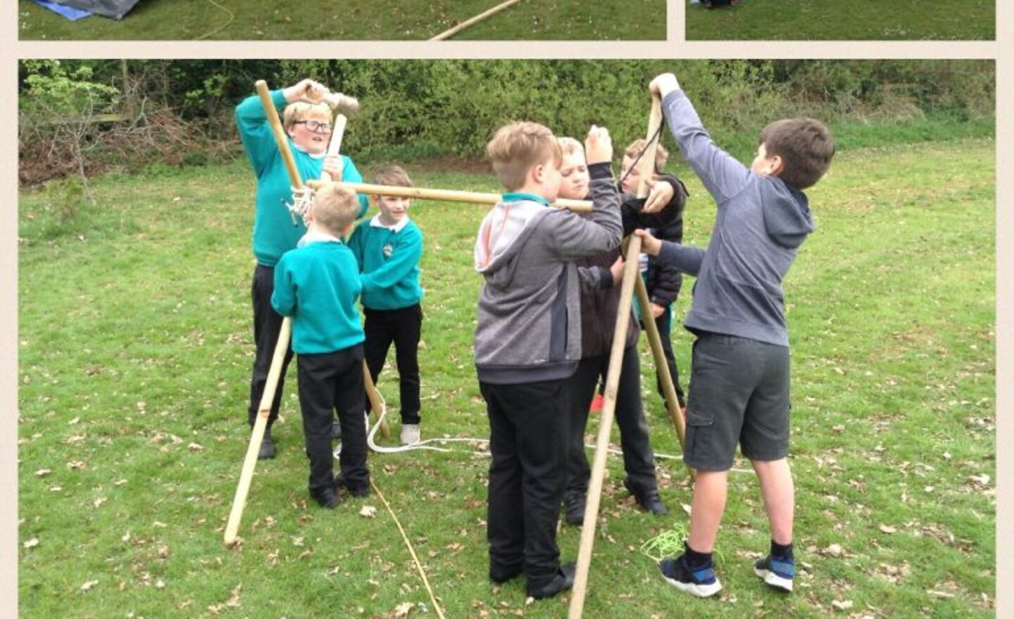 Image of Tarps and Teamwork!