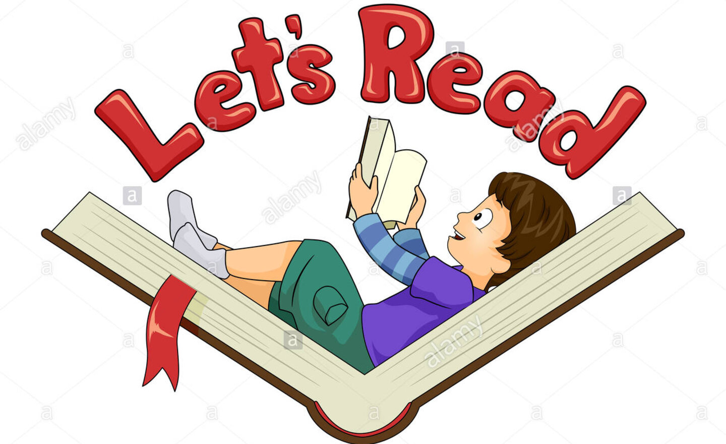 Image of Let's read a book