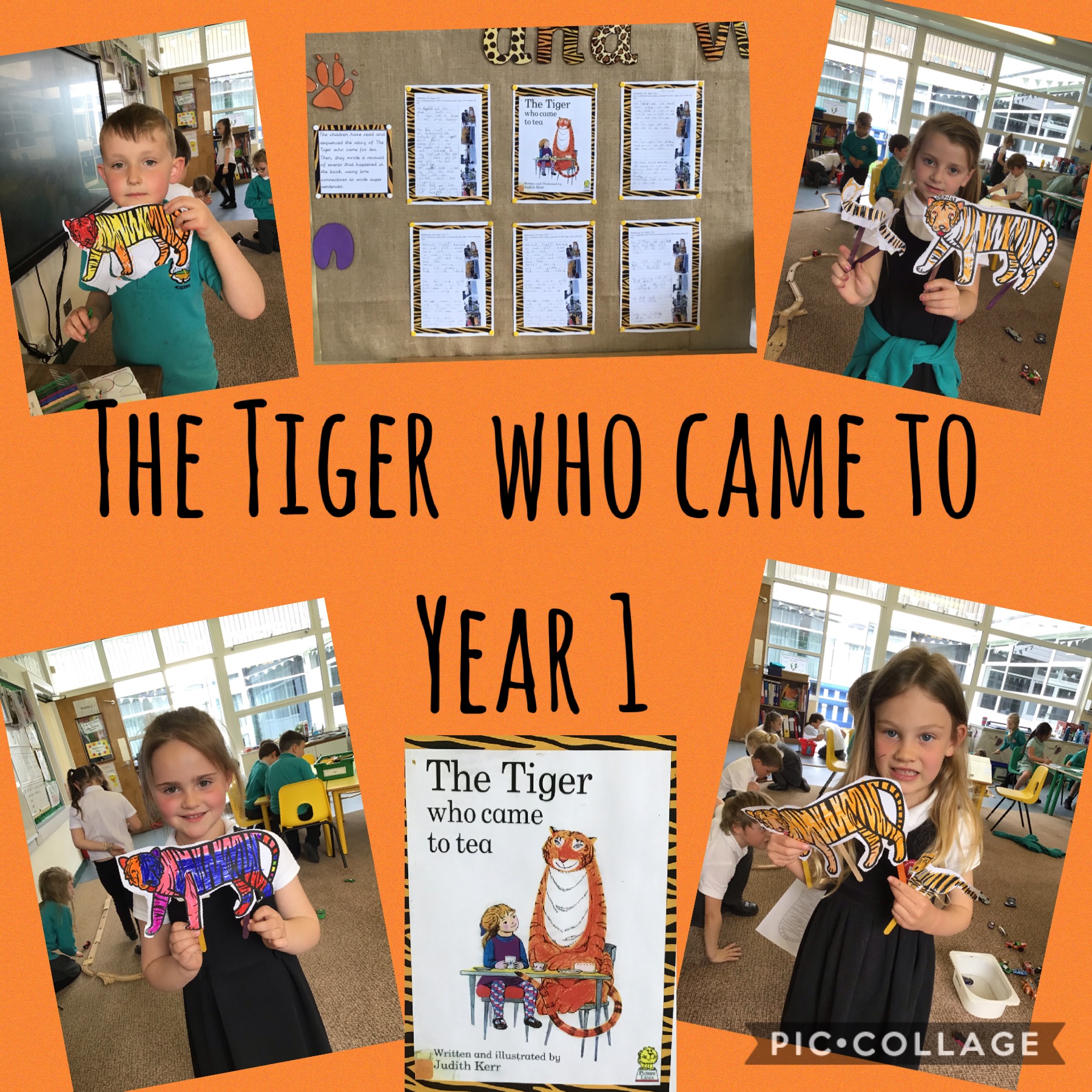 Image of The Tiger who came to Year 1