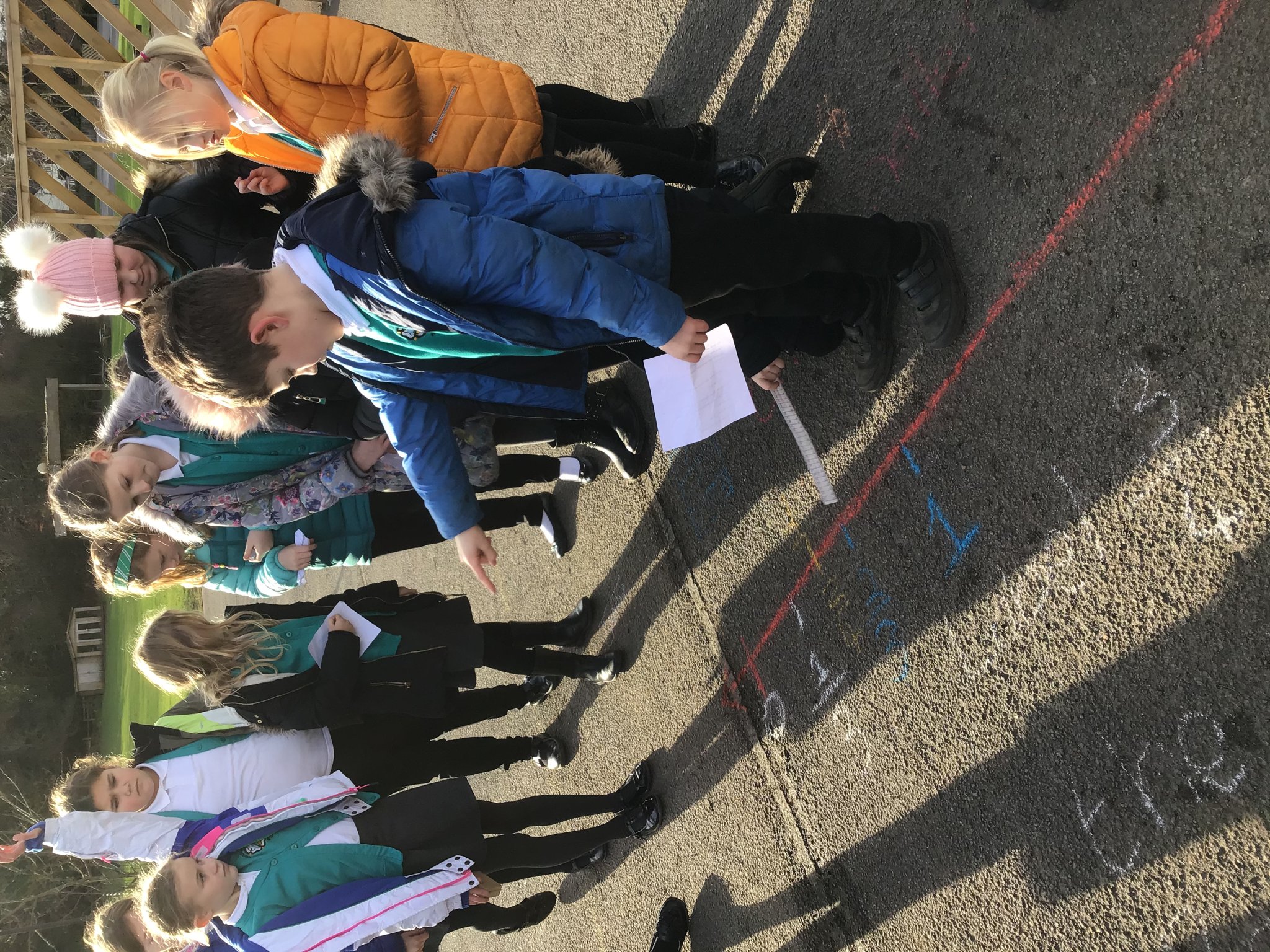 Image of Fractions on the playground!