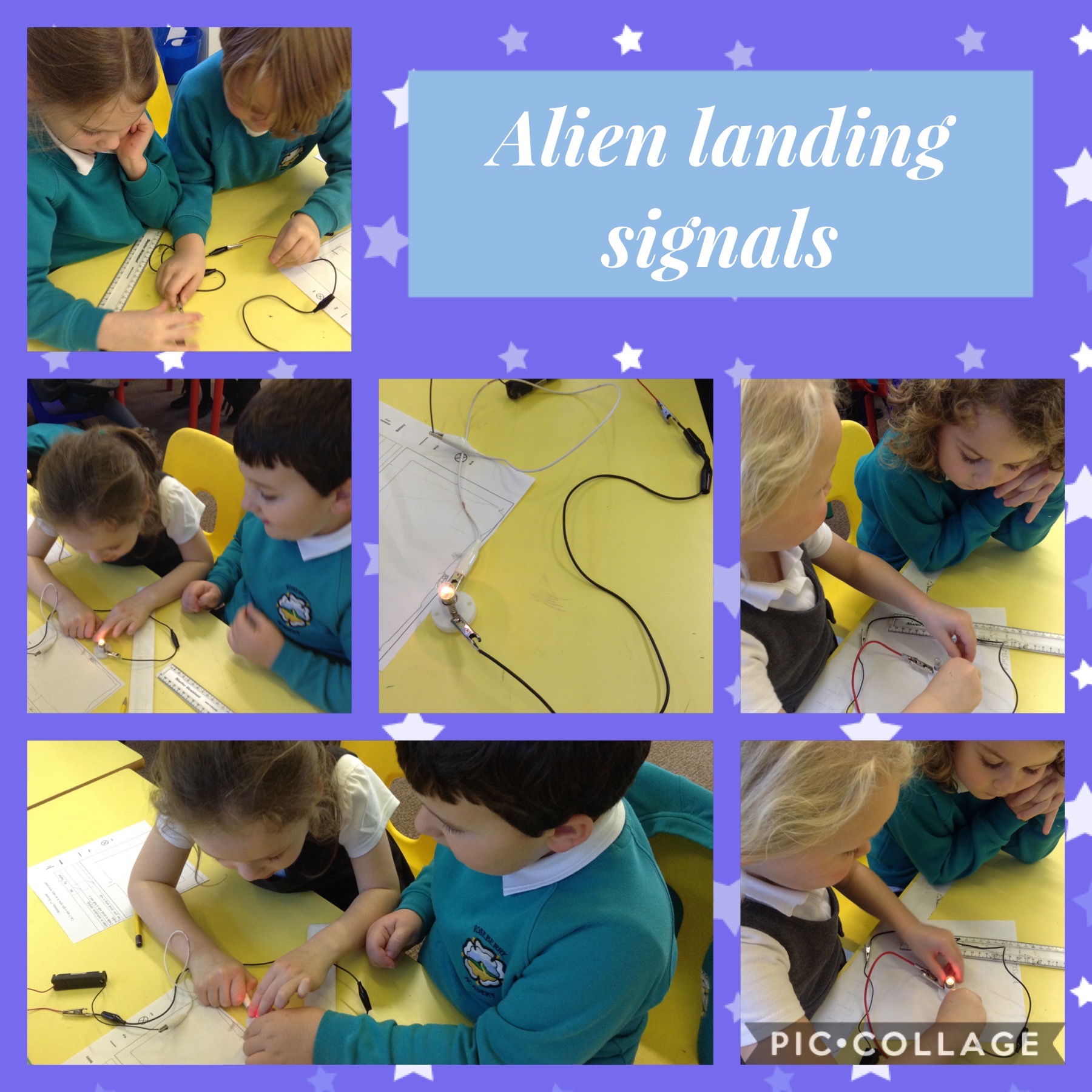 Image of Alien landing signals 