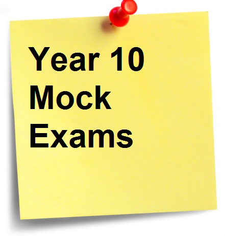 Year 10 Mock Exams Rye College Aquinas Trust
