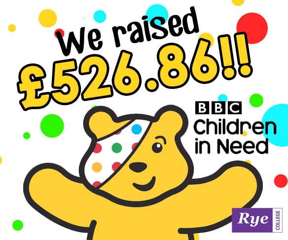 Image of £526.86 raised for BBC Children in Need!!
