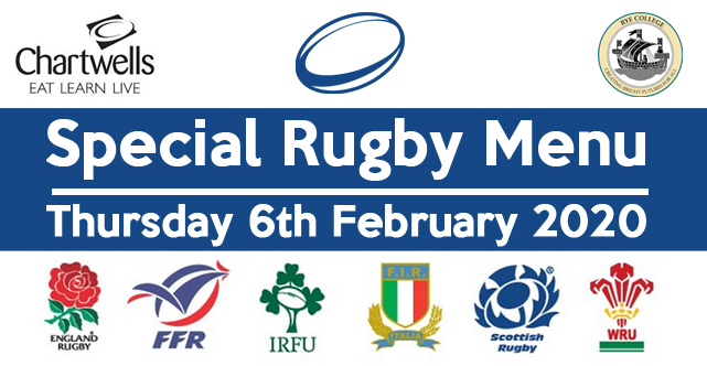 Image of Rugby 6 Nations Special Menu
