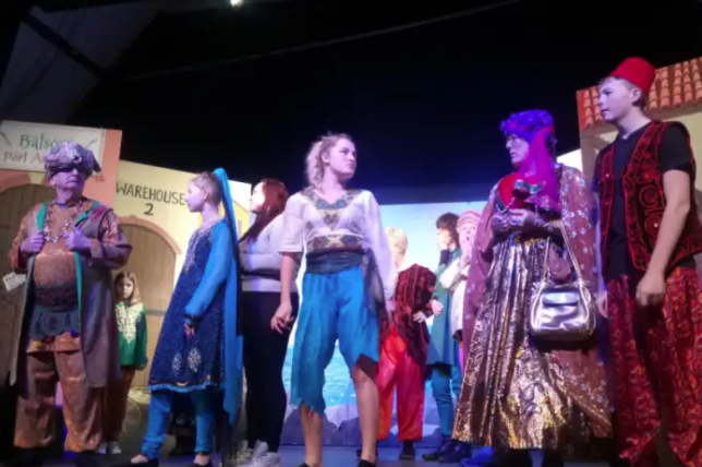 Image of Year 11 Students Star in Sinbad The Sailor