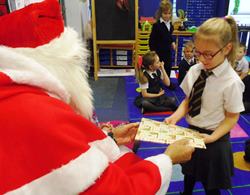 Image of Class Christmas Parties and a very special visitor...