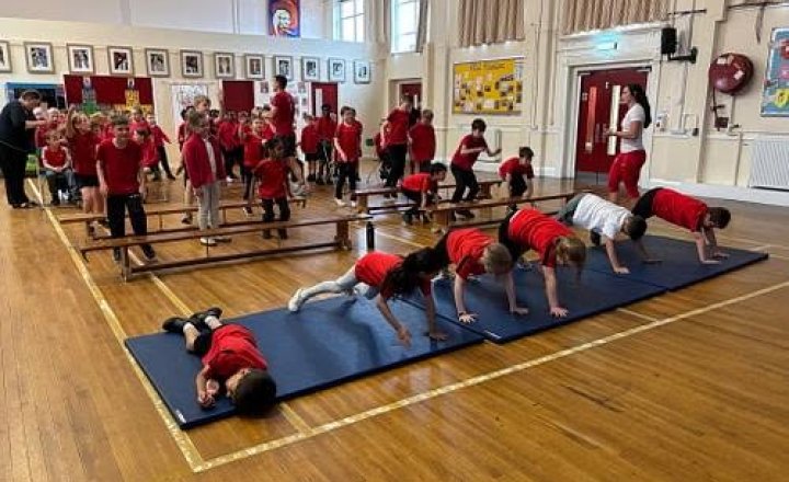 Image of Team GB Athlete Lucy Turner Inspires Sacred Heart Pupils