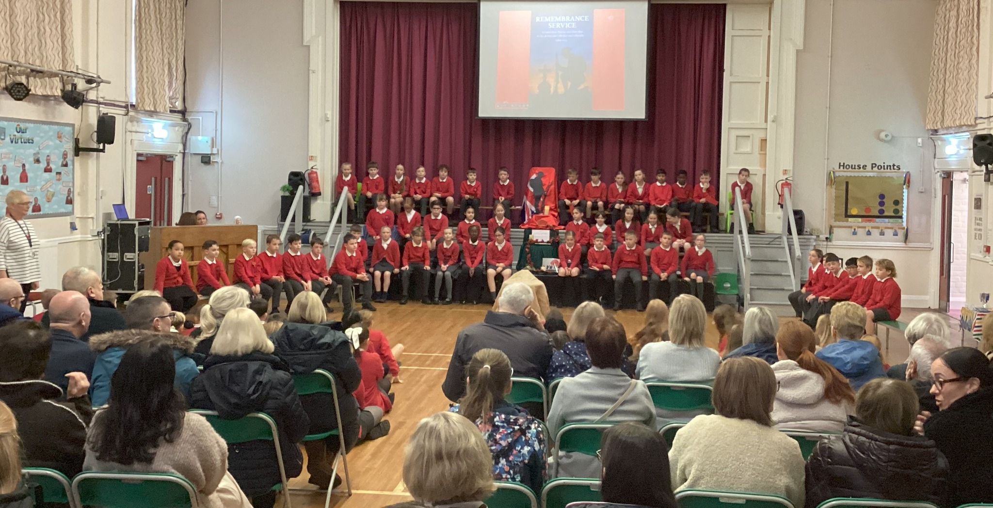 Image of Sacred Heart Remembrance Service: Honoring Those Who Served