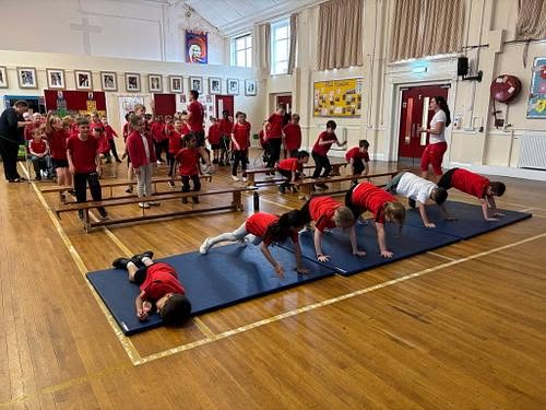 Image of Team GB Athlete Lucy Turner Inspires Sacred Heart Pupils