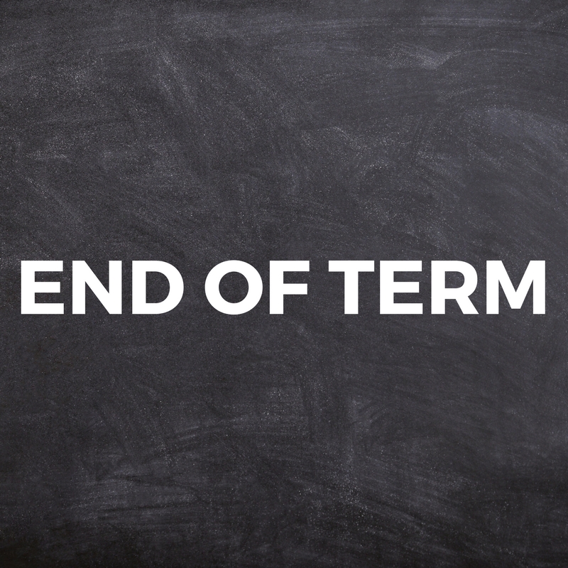 Image of The end of term (12.00 - FS, KS1 and 12.15 KS2)
