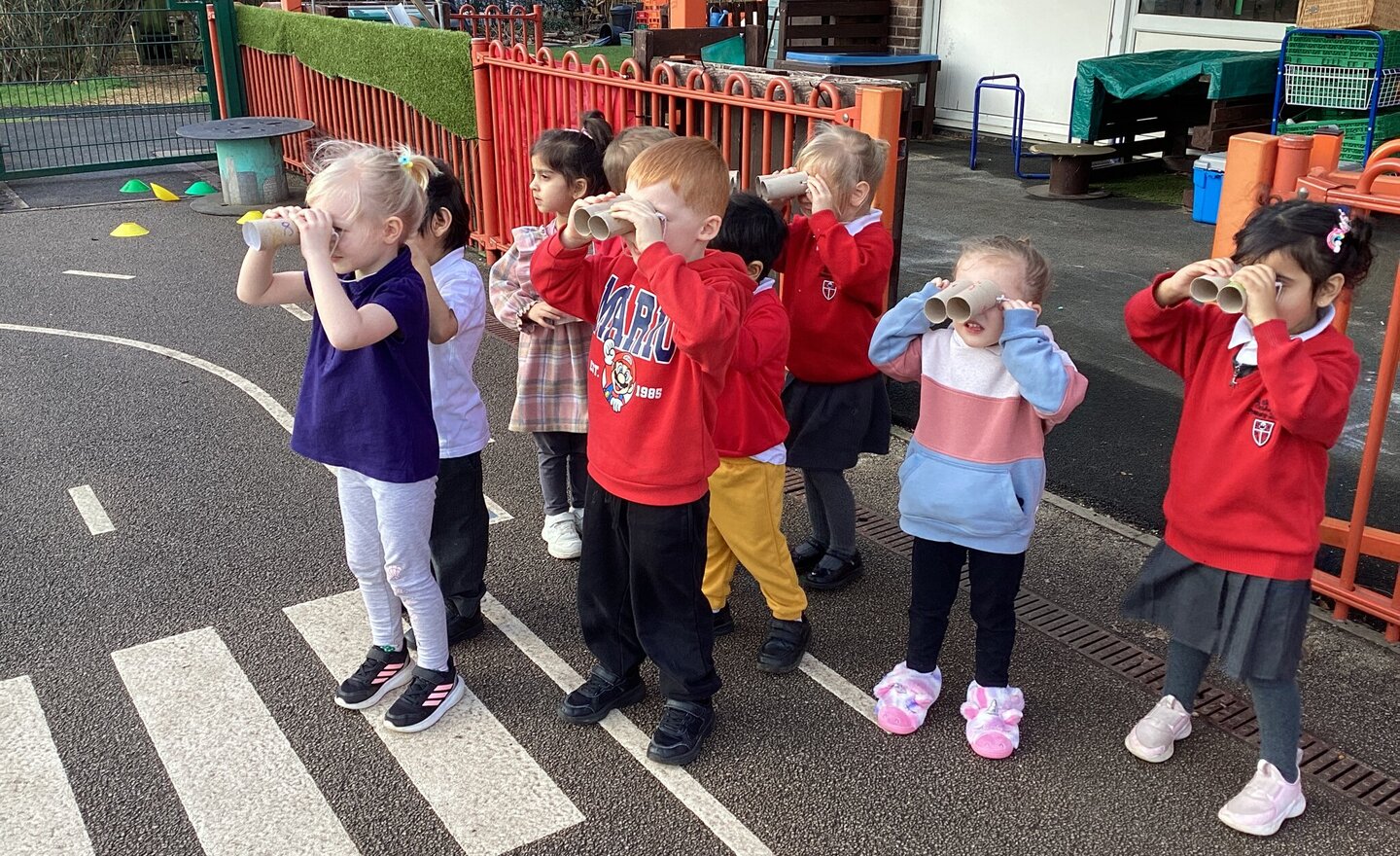 Image of Saplings caring for the animals