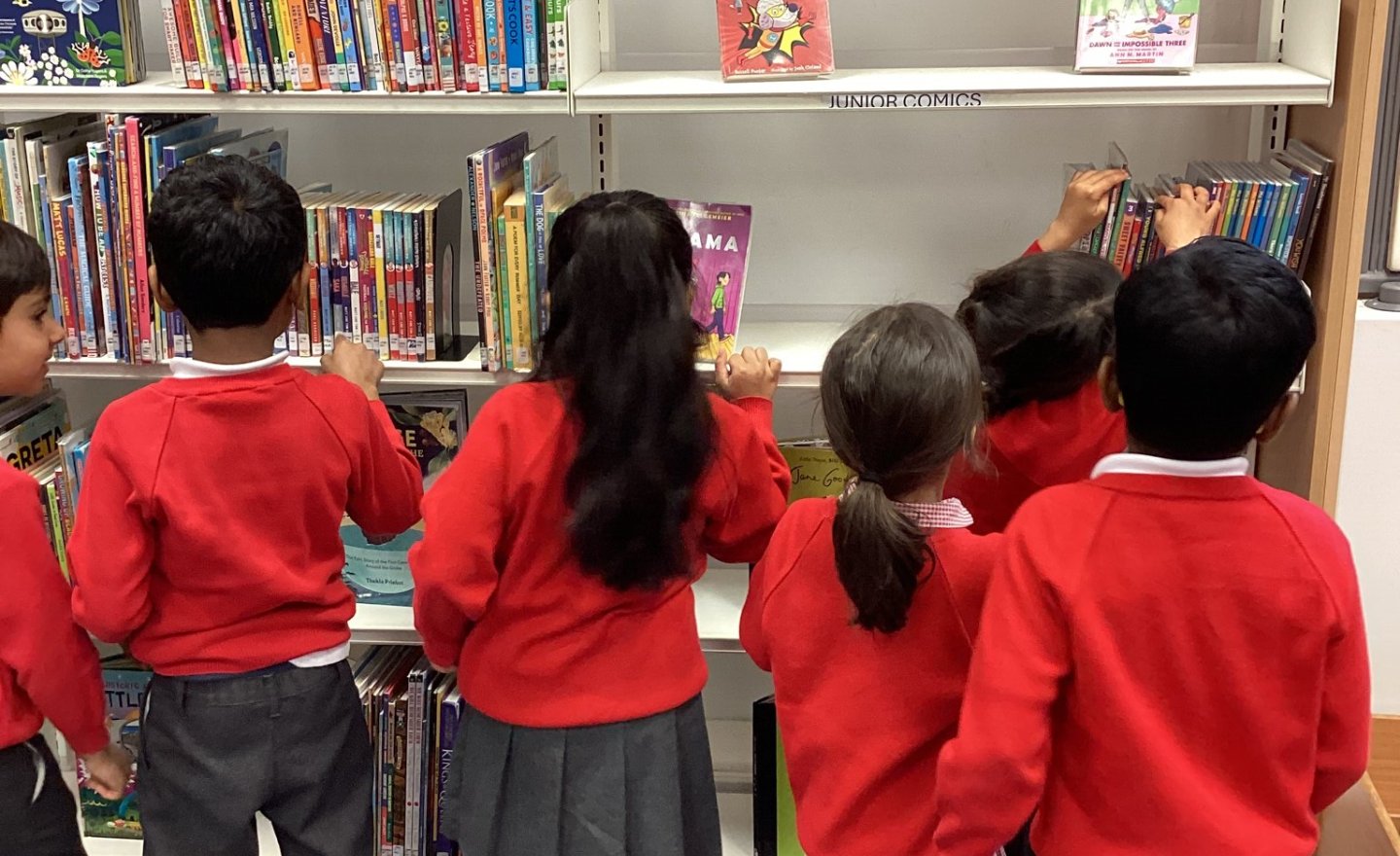 Image of Beech Class Library Visit