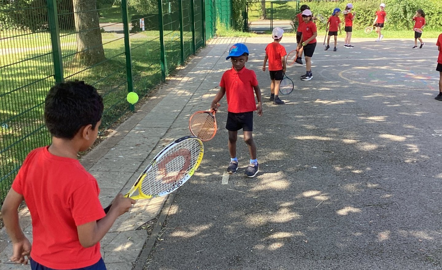 Image of Puppets and Tennis