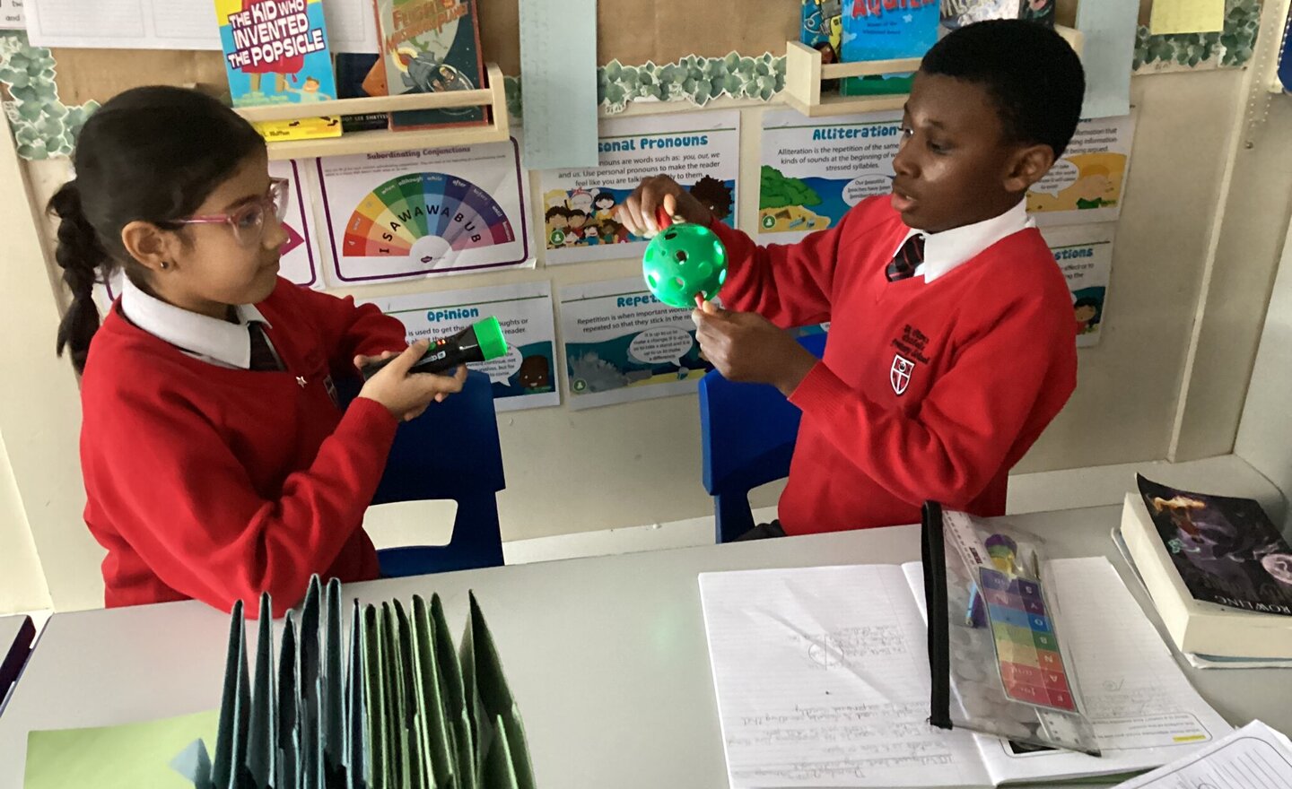 Image of Year 5 Science Blog: Making Our Own Earth & Sun Models! 
