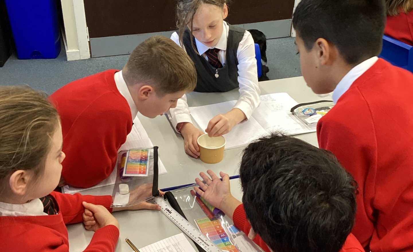 Image of Super Scientists in Cherry Class!