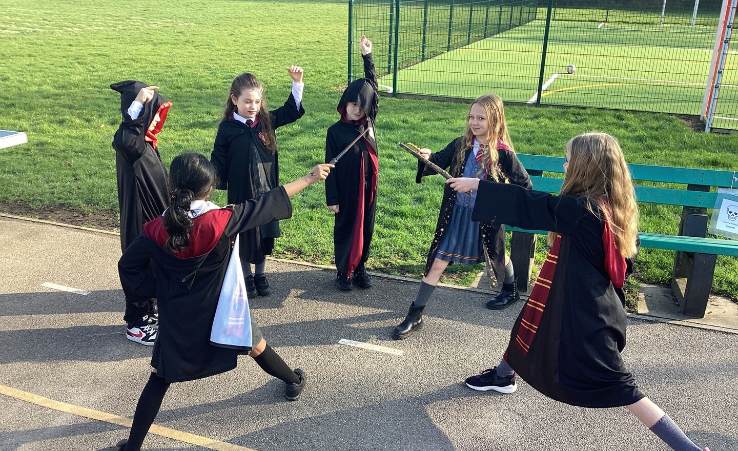 Image of World Book Day in Elder Class