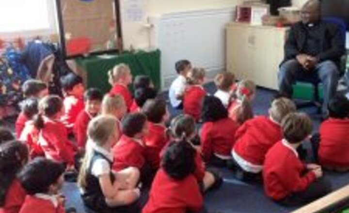 Image of Our first visit from Father John Mark