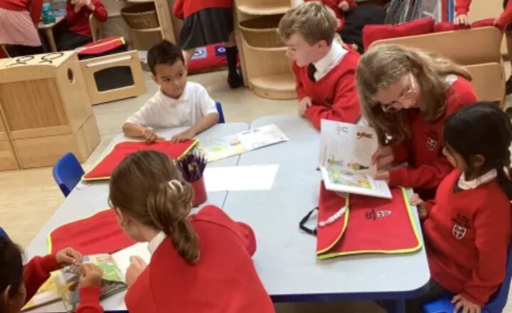 Image of Meeting our Year 6 Buddies