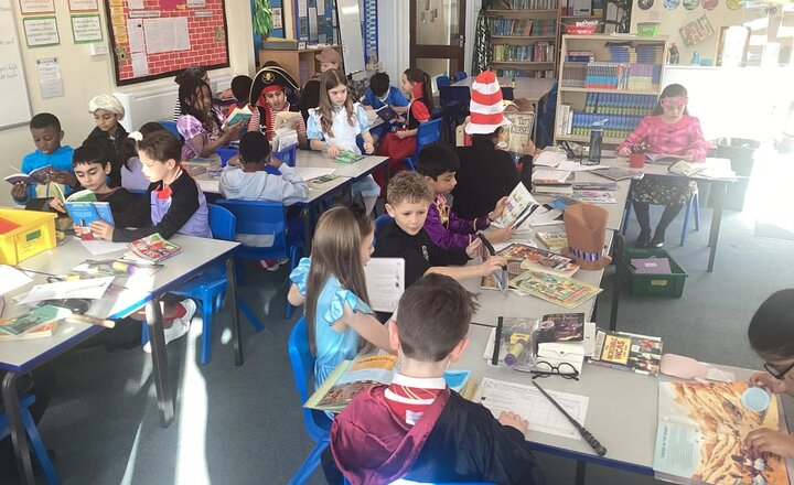 Image of World Book Day in Elder