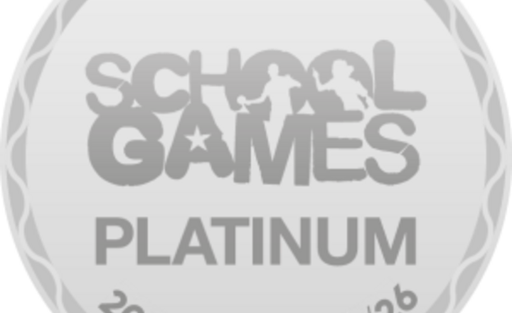 Image of School Games Platinum Mark!