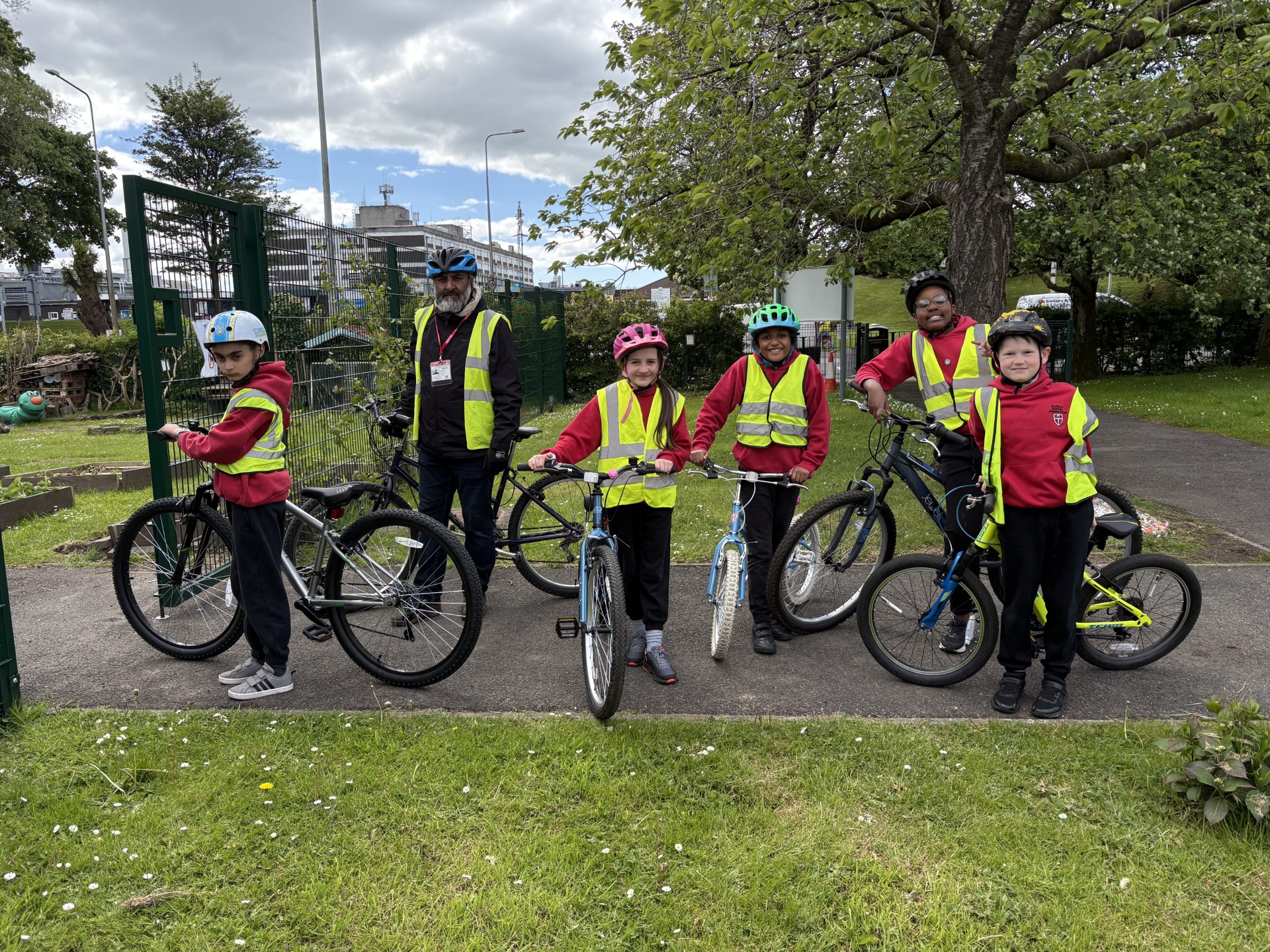 Image of Year 5 - This weeks Bikeability Experience!