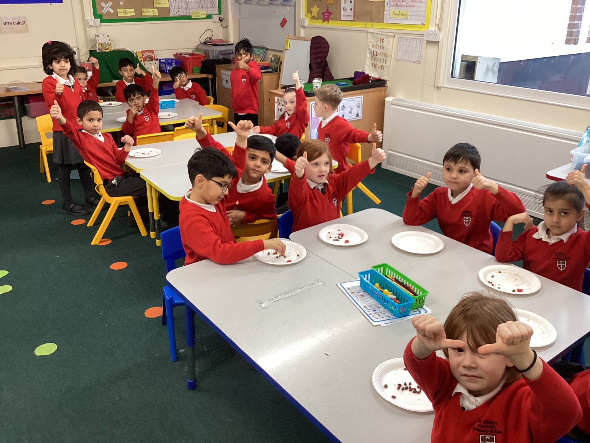 Image of Busy Bakers in Willow Class!