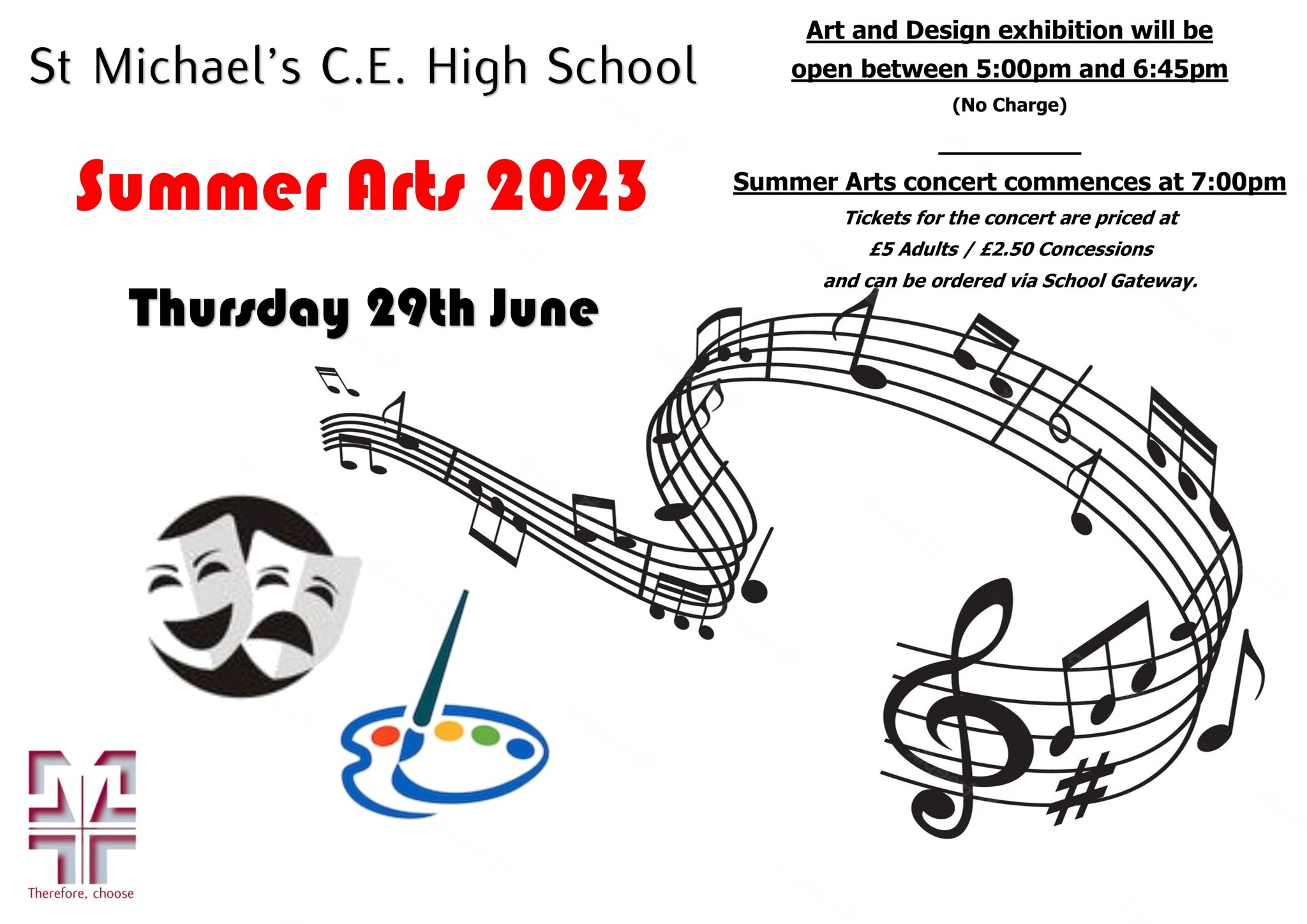 Image of Reminder - Summer Arts 2023 - Thursday June 29th