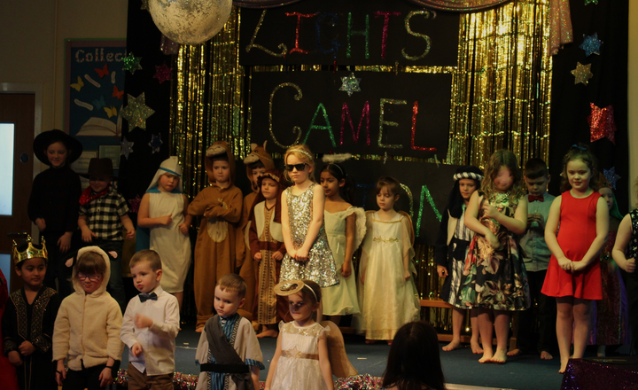 Image of Infant Class Christmas Nativity Dress Rehearsal 