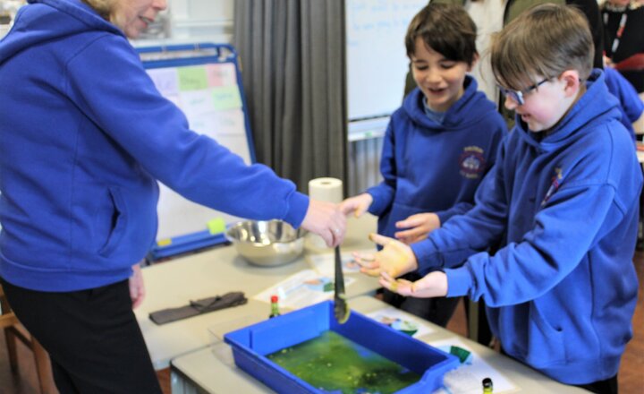 Image of Year 3/4 Science morning with families