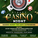 Image of FUN CASINO & FUNDRAISING DINNER - THUR 13 MARCH 2025