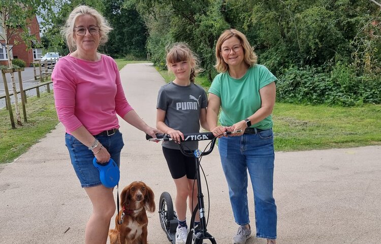 Image of Mum organises EPIC Birmingham to Derby KICK SCOOTER challenge in memory of her superhero son Sam