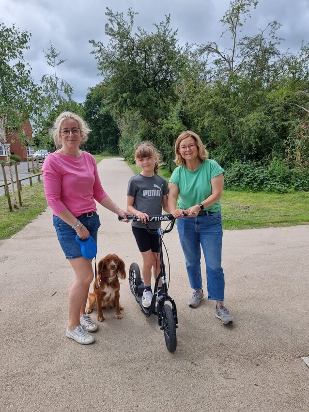 Image of Mum organises EPIC Birmingham to Derby KICK SCOOTER challenge in memory of her superhero son Sam