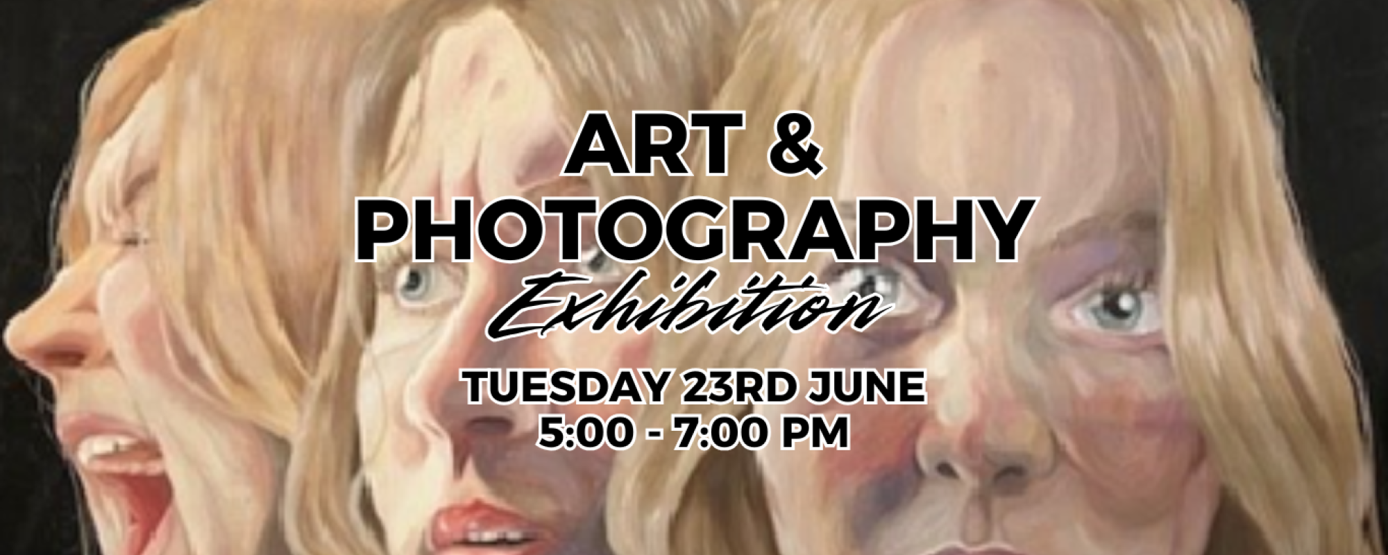 Art and Photography exhibition Tuesday 23rd June at 5-7pm