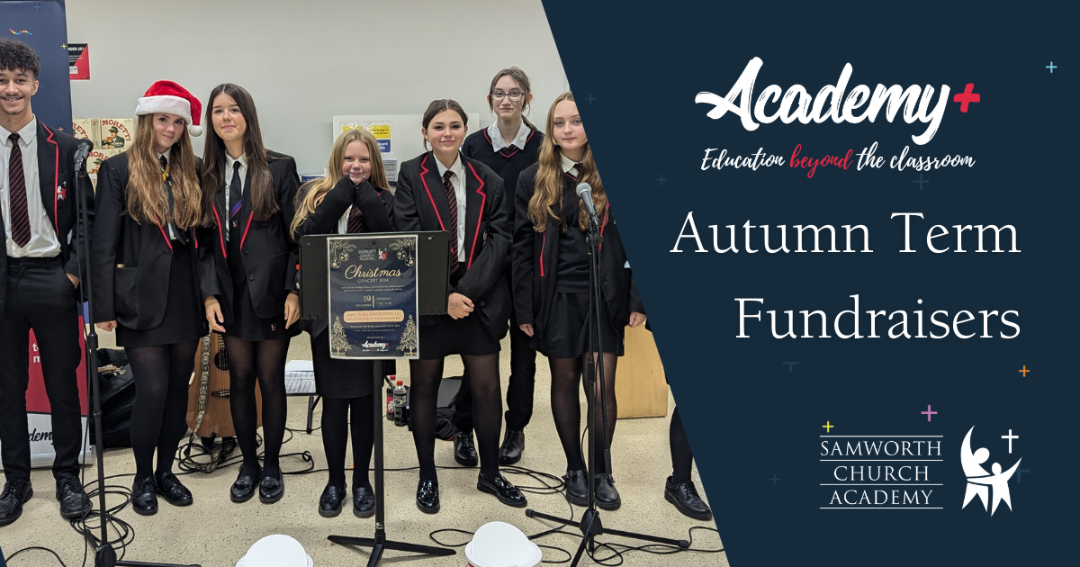 Autumn Term Academy+ Fundraisers