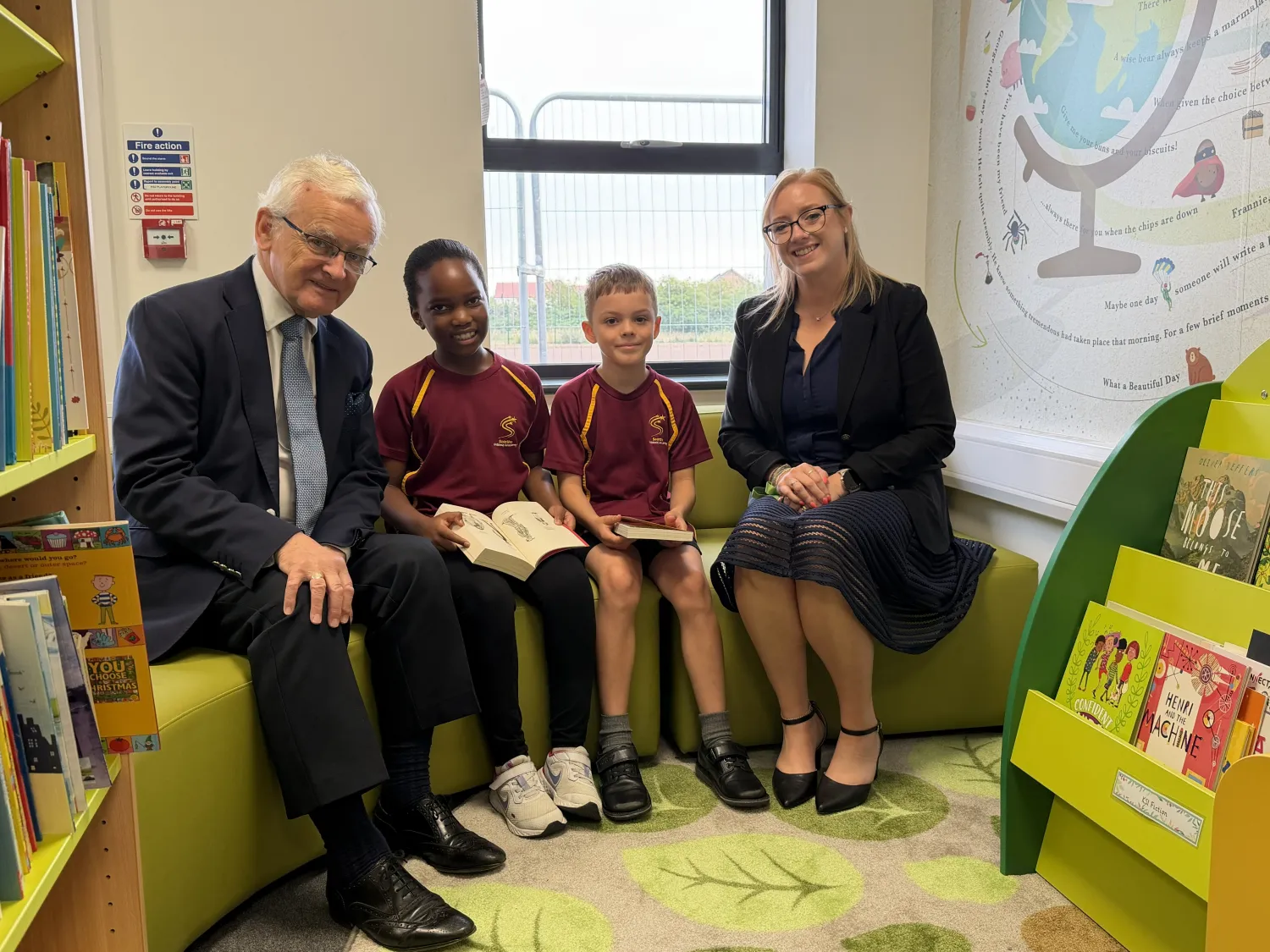 Image of MP praises academy