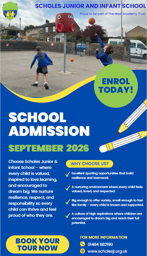 Image of Looking to join our school? Get in touch to book your tour. We can't wait to welcome you. 