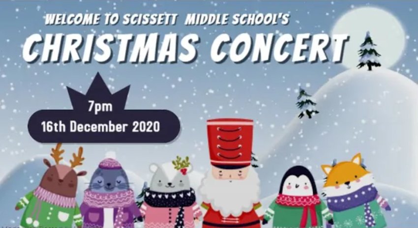 Image of Christmas Concert - 7pm, Wednesday 16th December 2020