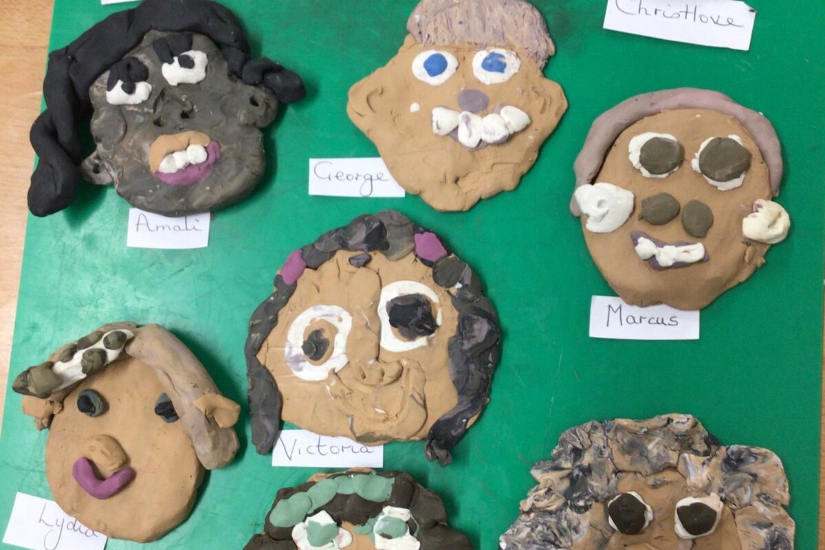 Plasticine Portraits | Scotforth St Paul's C of E Primary & Nursery School