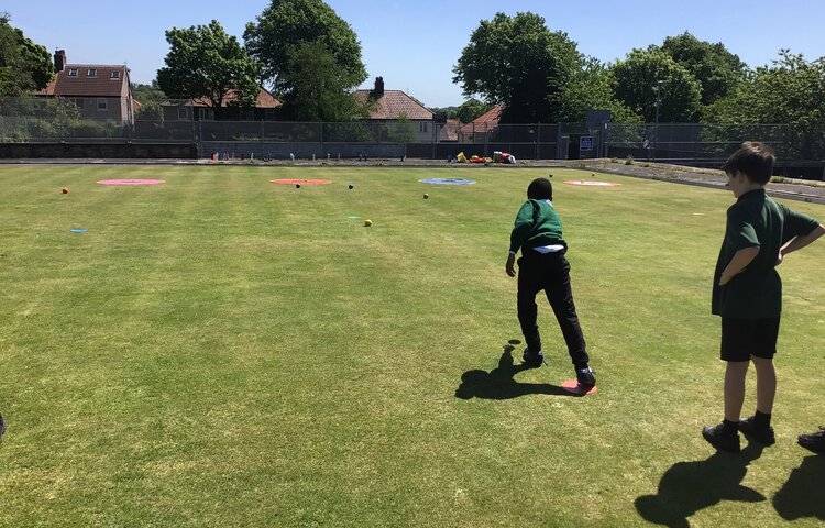 Image of Perfecting our Crown Green Bowling skills