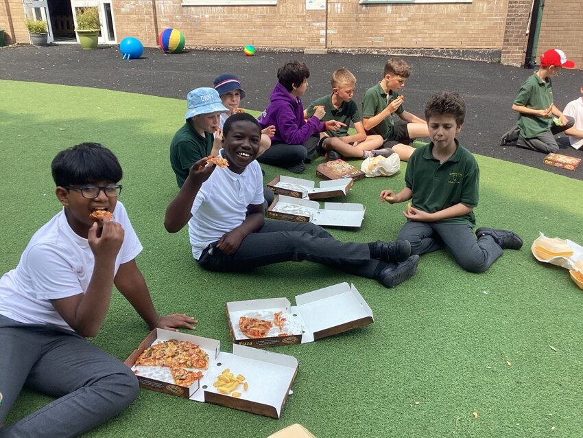Image of Year 6’s Pizza Surprise!