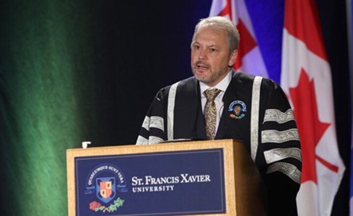 Image of Ex-Student to Canadian University President