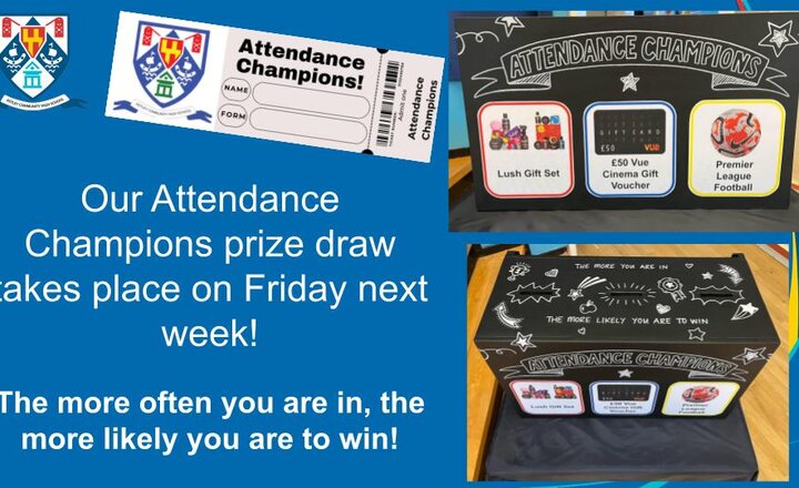 Image of Attendance Champions Prize Draw