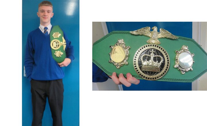 Image of SFCC Northern Boxing Champion - Bailey Gray