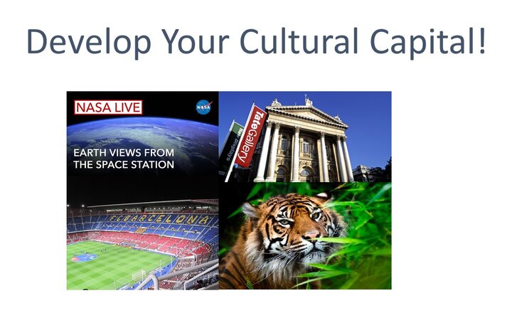 Image of Develop your Cultural Capital during your #Stayathome